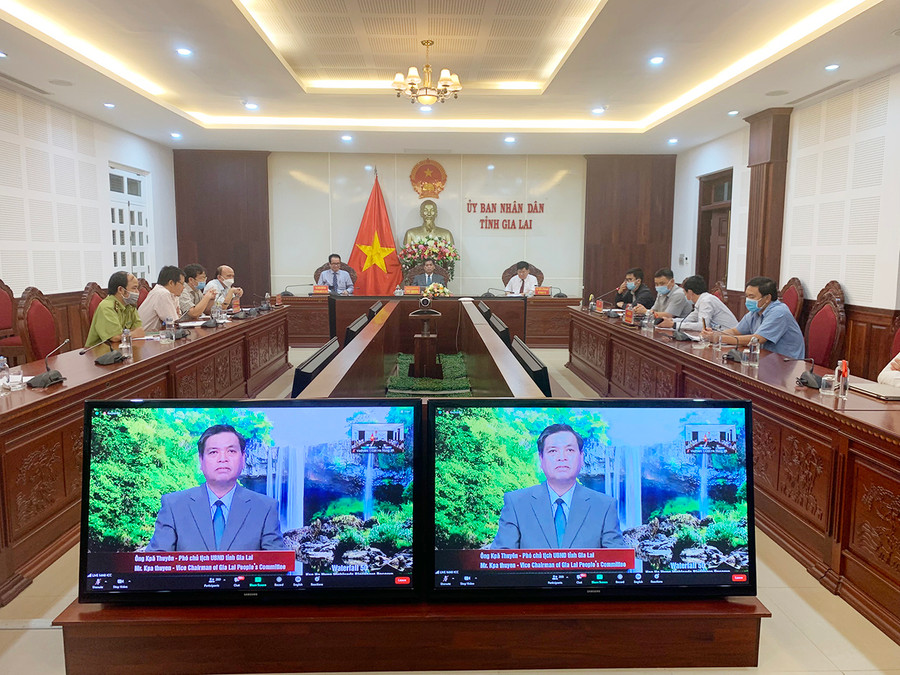  “Hai vùng lõi của Khu dự trữ sinh quyển Cao nguyên Kon Hà Nừng có hệ sinh thái rừng kín thường xanh mưa ẩm á nhiệt đới núi trung bình còn tương đối nguyên vẹn, có tính đa dạng sinh học cao đặc trưng cho hệ sinh thái rừng, hệ thực vật rừng và hệ động vật rừng của khu vực Tây Nguyên”-ông Kpă Thuyên-Phó Chủ tịch UBND tỉnh nhấn mạnh. Ảnh: Phương Linh