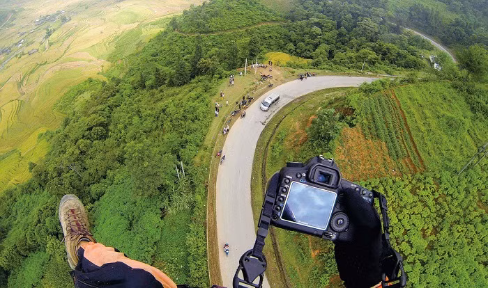 Cung đường phượt tới đồi mâm xôi. Ảnh: luhanh