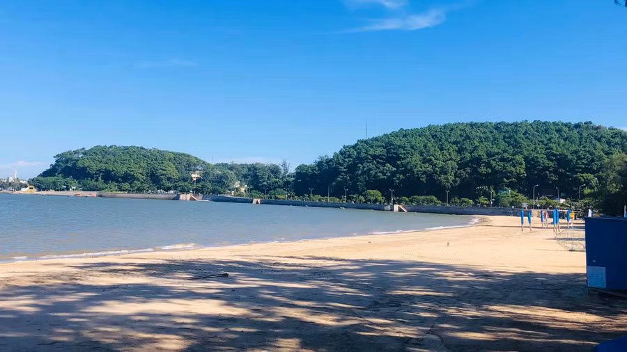 Khu du lịch Đồ Sơn (Q.Đồ Sơn, TP.Hải Phòng) được đón khách nội tỉnh từ 1.10. Ảnh: Lê Tân