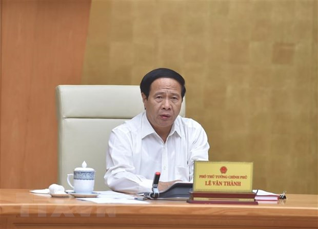 Phó Thủ tướng Lê Văn Thành. Ảnh: Minh Đức/TTXHN