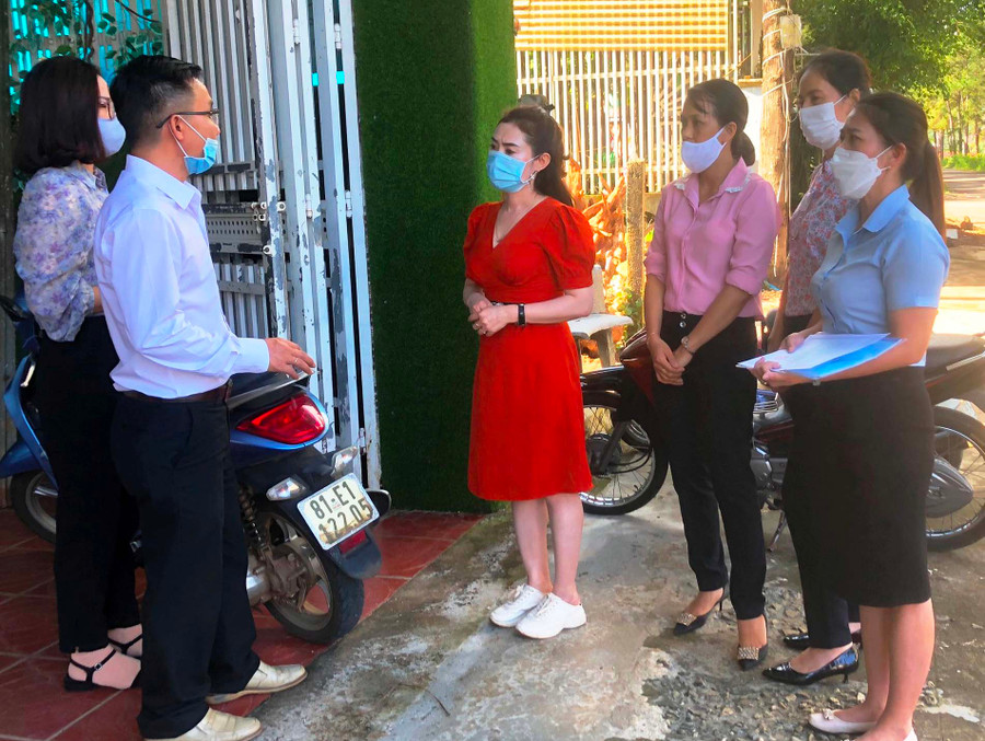 Một số đối tượng trước đó địa phương xác định không đủ điều kiện hỗ trợ nhưng khi có khi Đoàn kiểm tra xác minh lại thì đủ điều kiện hỗ trợ. Ảnh: Đinh Yến