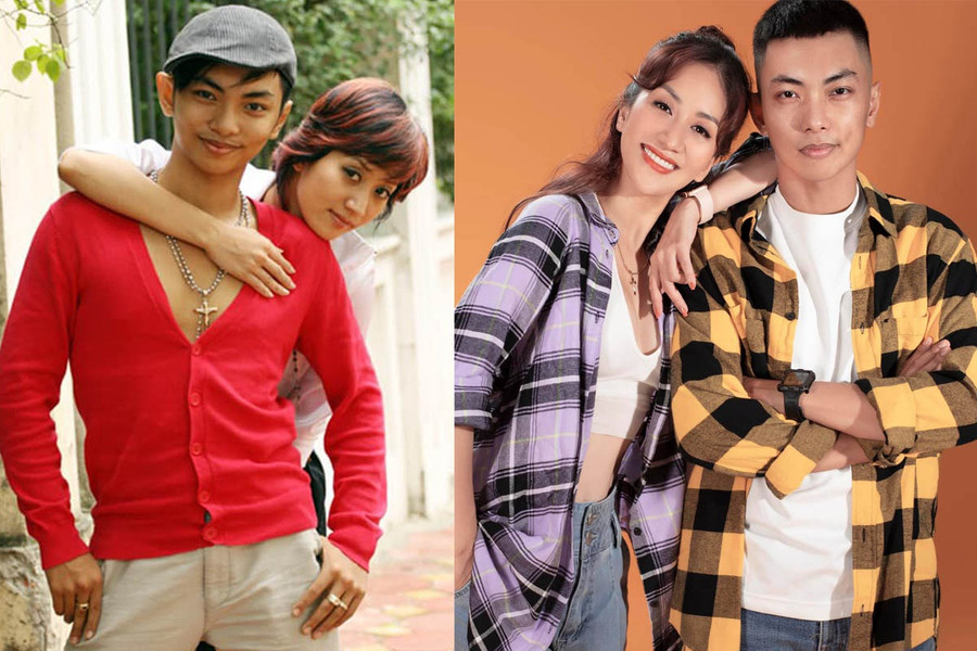 Từ cô trò, Khánh Thi - Phan Hiển trở thành cặp đôi được nhiều người yêu mến. Ảnh: FBNV