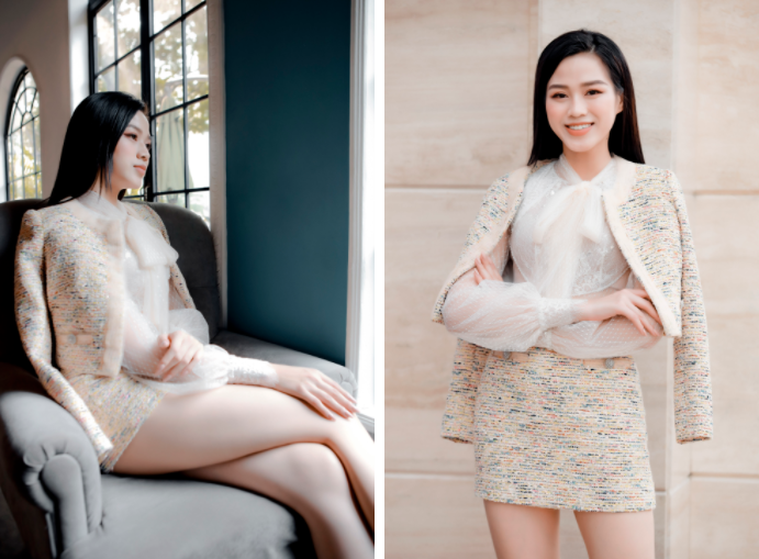 Đỗ Thị Hà cho biết cô từng buồn và muốn đáp trả lại những bình luận chê bai tiêu cực trên mạng. Ảnh: Phương Lâm