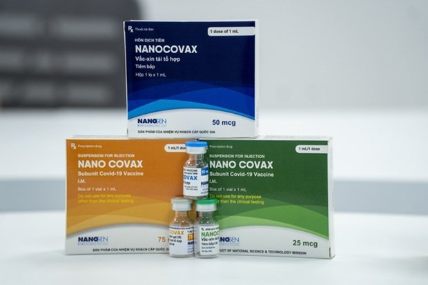 Vaccine NanoCovax. Nguồn: Nanogen Vaccine NanoCovax. Nguồn: Nanogen