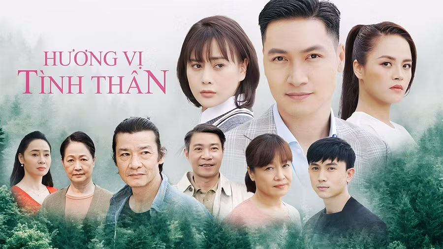 Bộ phim Hương vị tình thân dẫn đầu lượt bình chọn và lượt xem clip tại hạng mục Phim truyền hình ấn tượng ở vòng bình chọn của khán giả. Ảnh: VTV