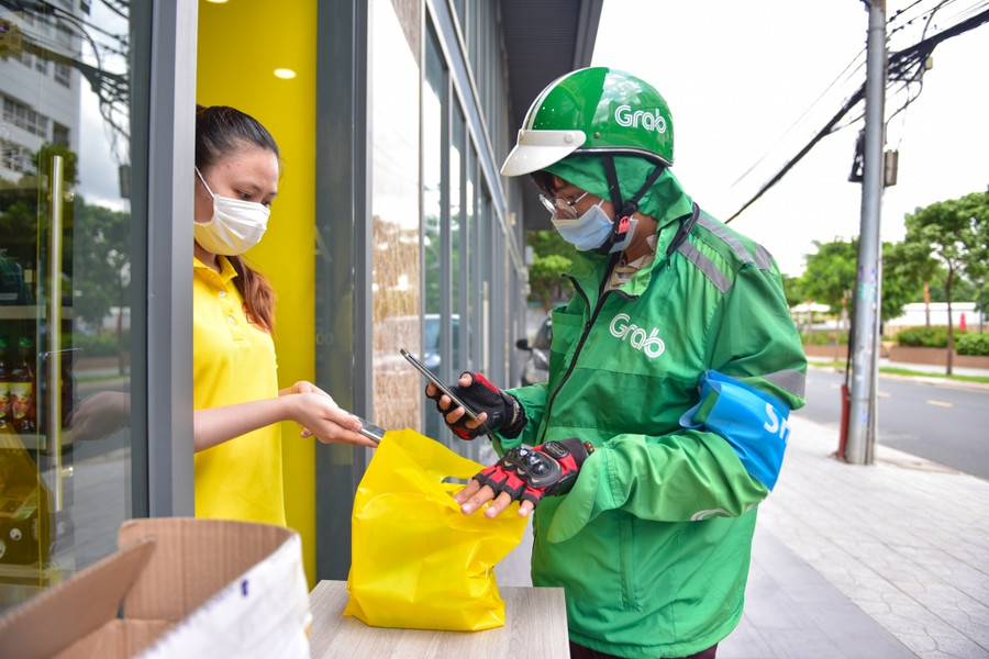 Grab triển khai dịch vụ GrabMart tại Buôn Ma Thuột, Huế, Đà Lạt. Ảnh: Grab Việt Nam