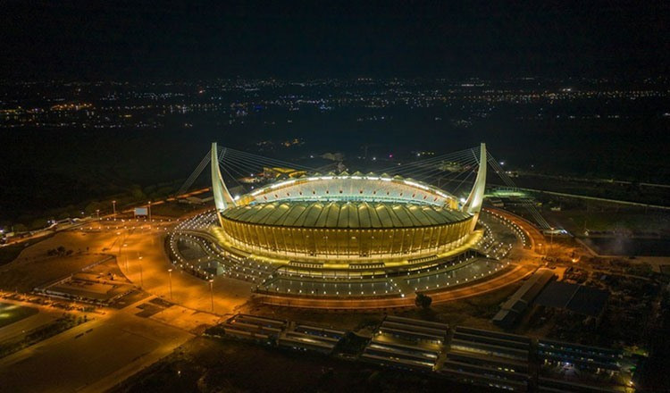 Campuchia kỳ vọng sẽ được tổ chức AFF Cup 2020 trên sân Morodok Techo. Ảnh: Xinhua.