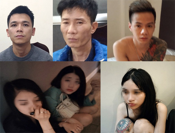  Một số người liên quan vụ án - Ảnh: Công an cung cấp