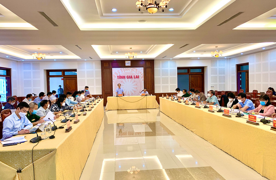 Quang cảnh hội thảo. Ảnh: Hà Duy Quang cảnh hội thảo về lập quy hoạch tỉnh. Ảnh: Hà Duy