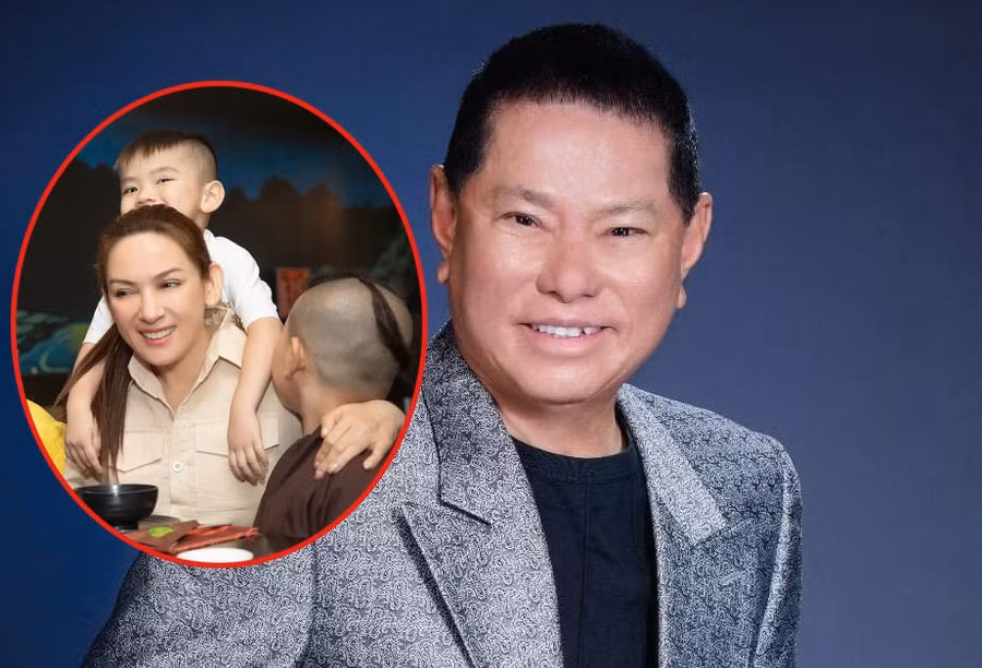  Tỉ phú Hoàng Kiều sẽ đứng ra tiếp tục nuôi 23 con nuôi của Phi Nhung. Ảnh: NVCC/TL