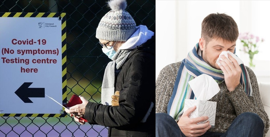 Mắc cả COVID-19 lẫn cúm 1 lúc ảnh hưởng nghiêm trọng tới phổi. Ảnh: AFP