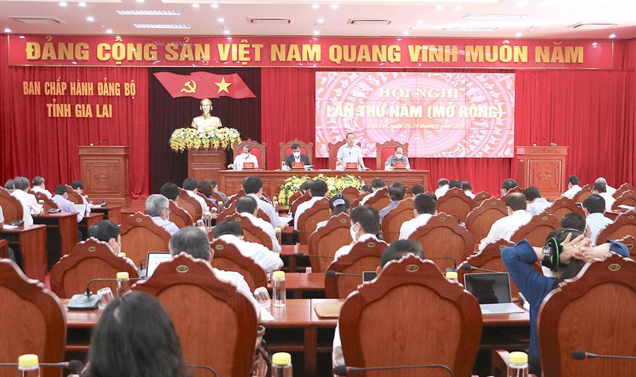 Quang cảnh hội nghị. Ảnh: Tấn Thi