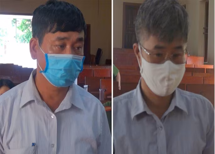 Hoàng Ngọc Thắng và Lê Như Hiếu - Ảnh: Công an Thanh Hóa