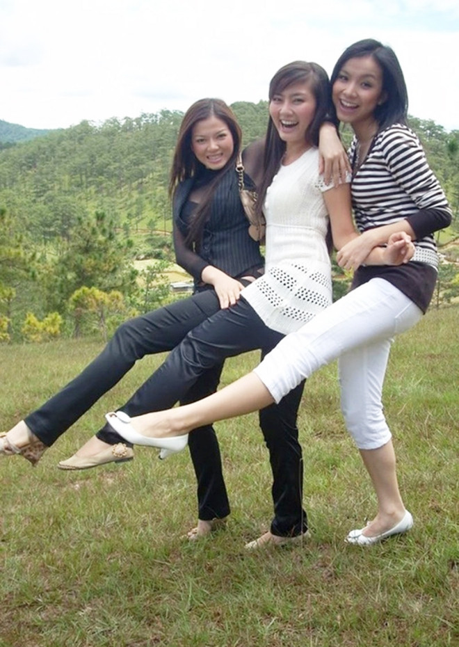 Lý Nhã Kỳ, Ngọc Lan và Thùy Lâm trong phim 