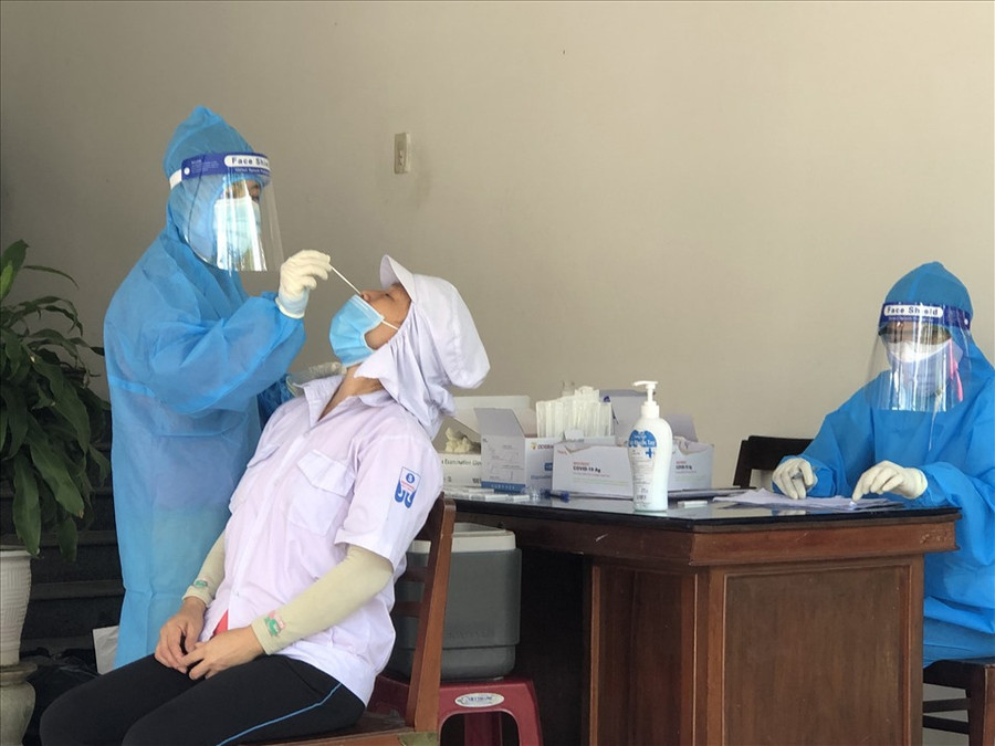  Xét nghiệm truy tìm F0 ở thành phố Quy Nhơn
