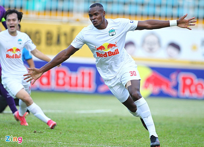 Brandao là nhân tố quan trọng trên hàng công HAGL. Ảnh: Quang Thịnh. Brandao là nhân tố quan trọng trên hàng công HAGL. Ảnh: Quang Thịnh.