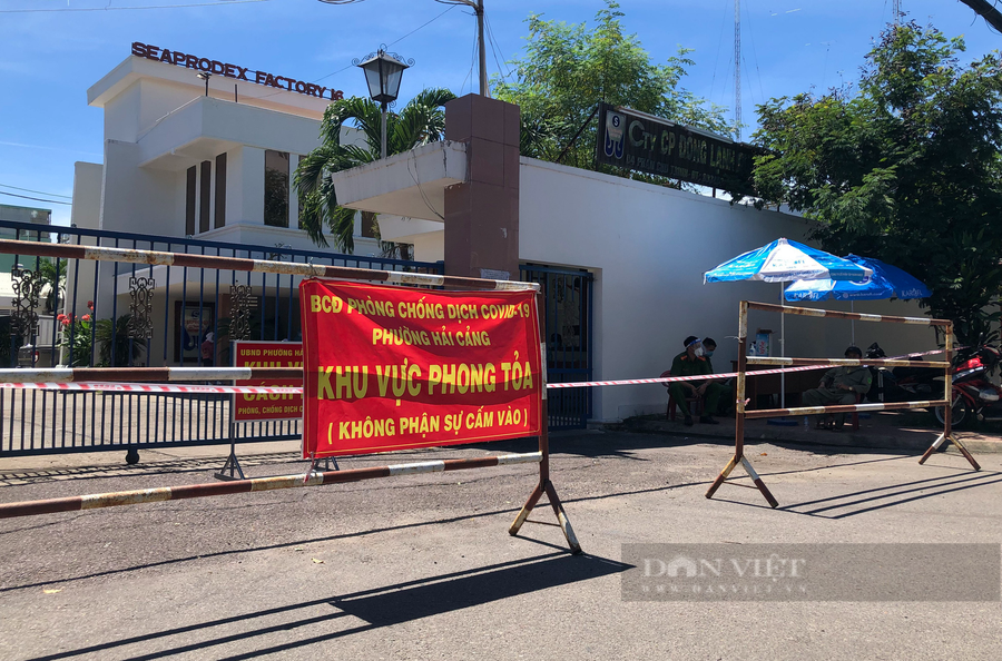 Khu vực phong tỏa tại TP.Quy Nhơn, ảnh chụp ngày 13/9. Ảnh: TB. Khu vực phong tỏa tại TP.Quy Nhơn, ảnh chụp ngày 13/9. Ảnh: TB.