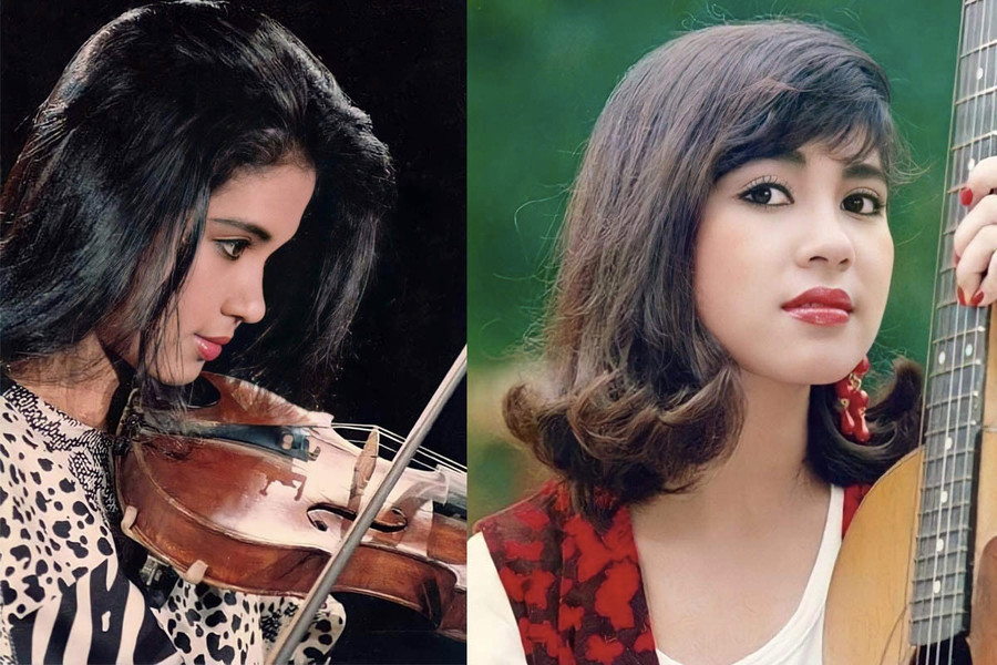 Loạt ảnh chứng tỏ nhan sắc đỉnh cao của Việt Trinh thời trẻ. Ảnh: FBNV