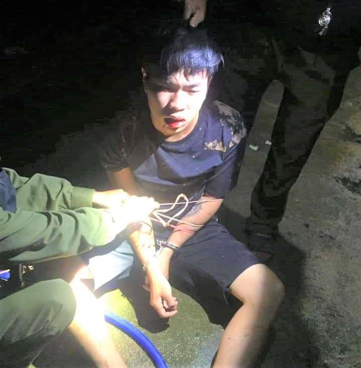 Phương bị bắt giữ. Ảnh: Trùng Dương