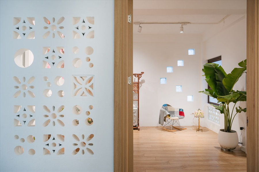  Anh cho biết, nhà ít trang trí nên không sợ lỗi 