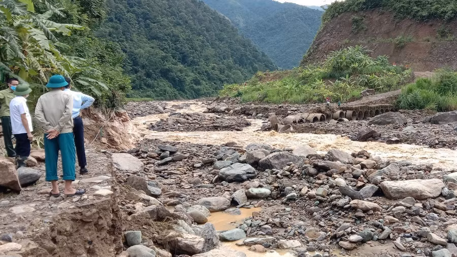  Vùng núi phía bắc có nguy cơ cao xảy ra lũ quét, sạt lở đất do mưa lớn trong những ngày tới. Ảnh: Hoàng Phan