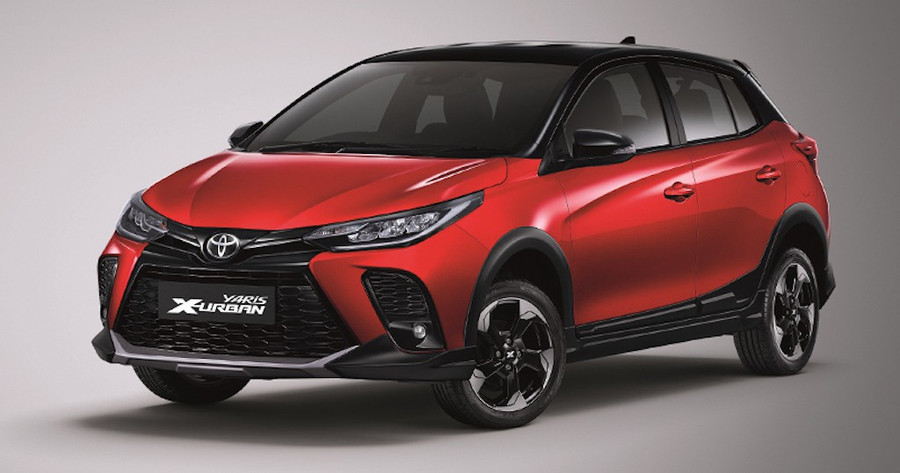 Toyota Yaris X-Urban có gầm xe cao hơn 30 mm so với phiên bản thường  Toyota Yaris X-Urban có gầm xe cao hơn 30 mm so với phiên bản thường