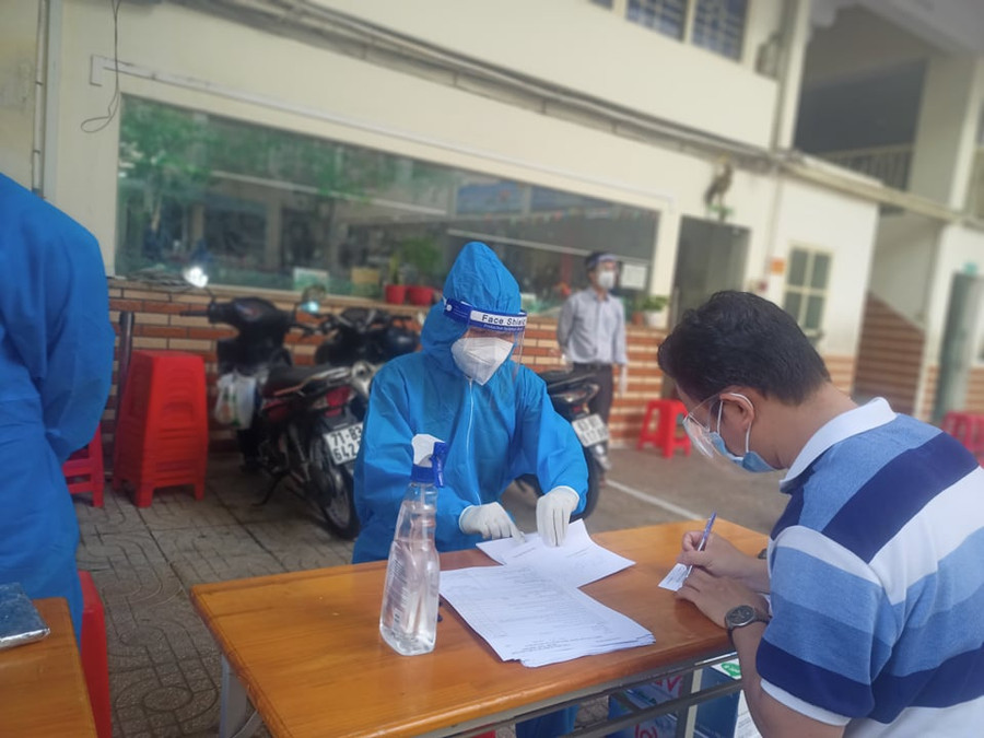 Tình nguyện viên Trương Thị Thanh Mai