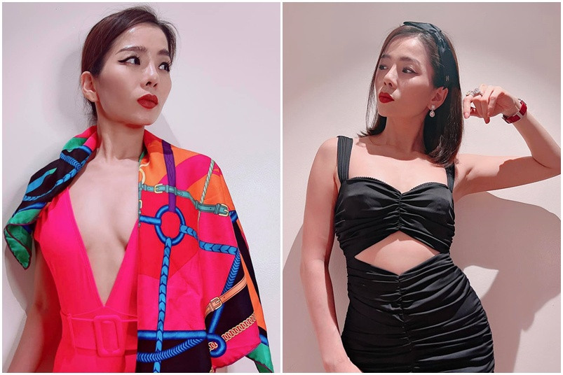 Lệ Quyên khoe nhan sắc mặn mà ở tuổi 40. Ảnh: FBNV