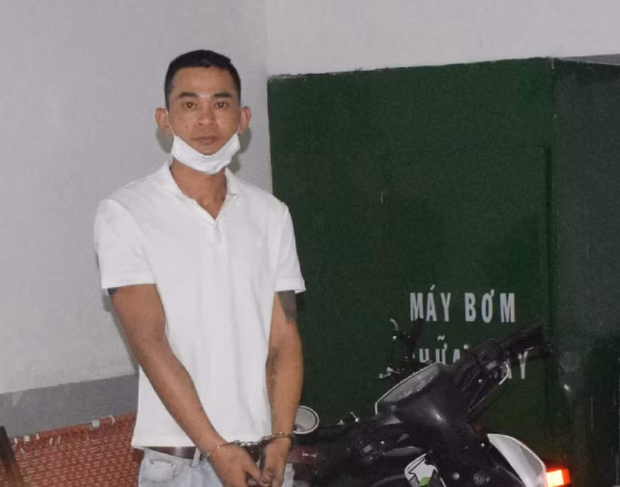  Đối tượng Phạm Ngọc Tiến. Ảnh: Lê Anh