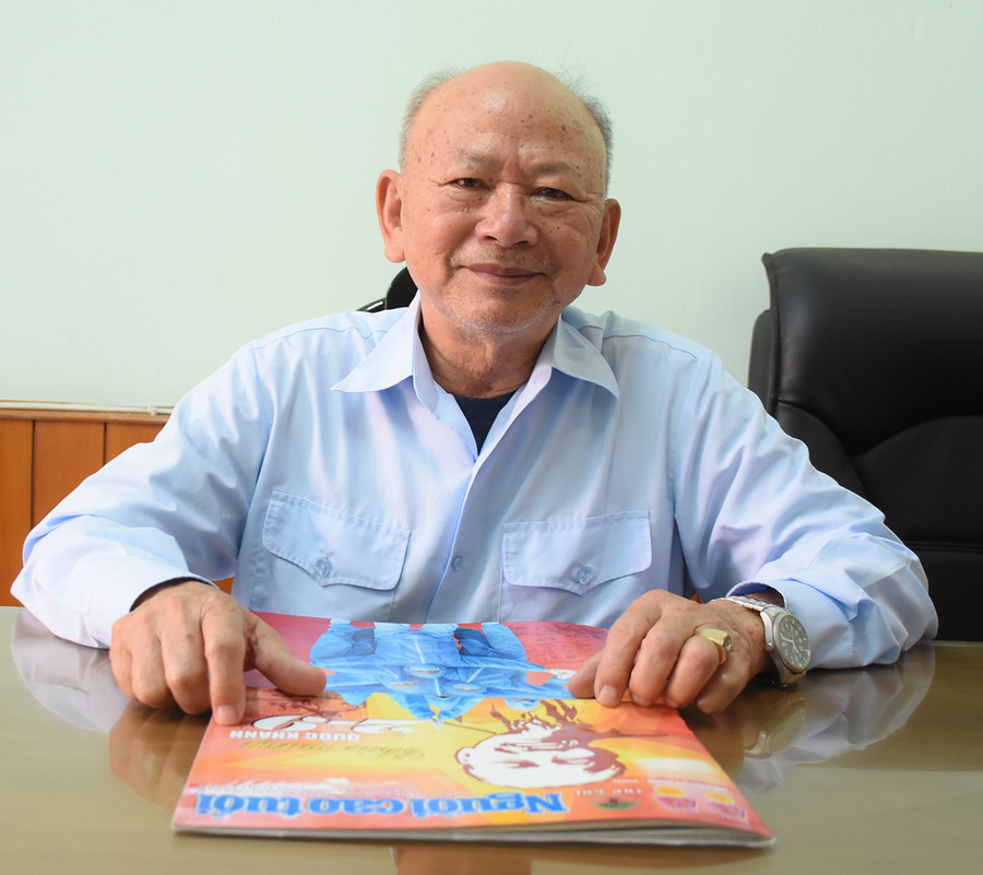 Ông Nguyễn Đức Huấn. Ảnh: Phương Duyên Ông Nguyễn Đức Huấn. Ảnh: Phương Duyên