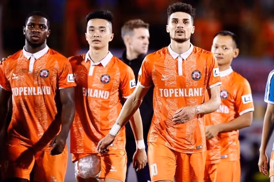 Câu lạc bộ Bình Định đặt tham vọng cao tại V.League 2022. Ảnh: CLB Bình Định.