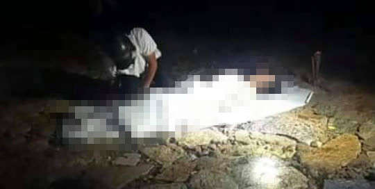 Thi thể anh Đ.V.T được tìm thấy sau khi nhảy cầu Nhơn Hội