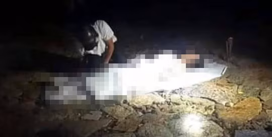 Thi thể anh Đ.V.T được tìm thấy sau khi nhảy cầu Nhơn Hội