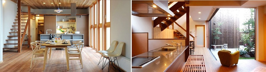 Nhà ở với không gian mở giúp không gian hòa hợp với thiên nhiên. Đồ họa: M.H