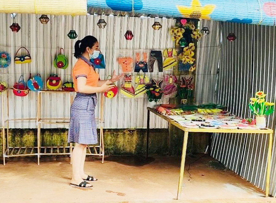 Các cơ sở giáo dục mầm non không tổ chức khai giảng trực tuyến mà lựa chọn hình thức phù hợp để chuyển tải không khí khai trường đến với phụ huynh và học sinh. Ảnh: Trần Dung Các cơ sở giáo dục mầm non không tổ chức khai giảng trực tuyến mà lựa chọn hình thức phù hợp để chuyển tải không khí khai trường đến với phụ huynh và học sinh. Ảnh: Trần Dung