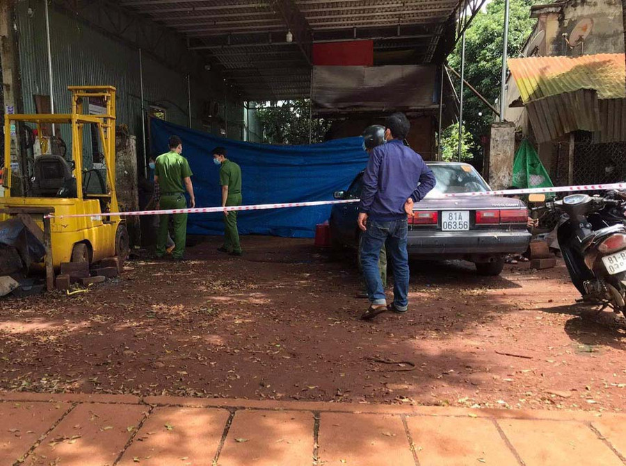 Lực lượng Công an đang điều tra làm rõ vụ việc. Ảnh: Nguyễn Triều