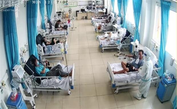 Bên trong Bệnh viện điều trị Covid-19 Hoàn Mỹ Thủ Đức. Ảnh: BVCC