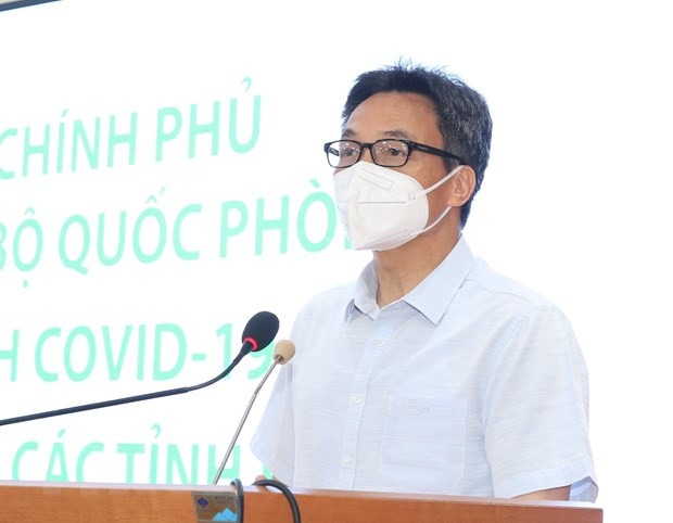 Phó Thủ tướng Vũ Đức Đam phát biểu tại buổi làm việc. (Ảnh: Hồng Pha/TTXVN phát)  Phó Thủ tướng Vũ Đức Đam phát biểu tại buổi làm việc. (Ảnh: Hồng Pha/TTXVN phát)