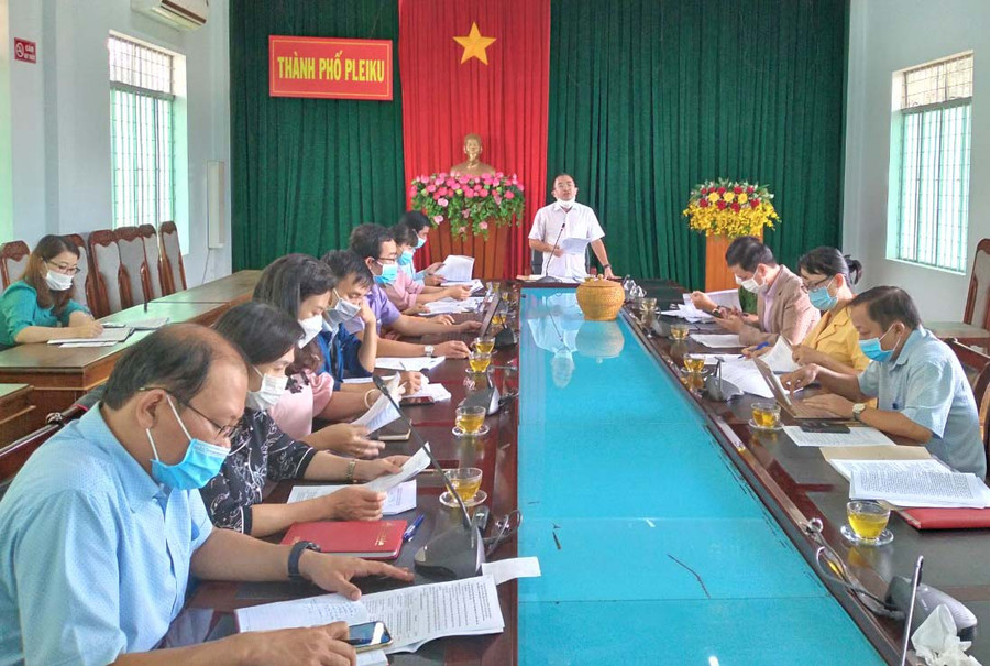 Quang cảnh cuộc họp. Ảnh: Lê Anh Quang cảnh cuộc họp. Ảnh: Lê Anh
