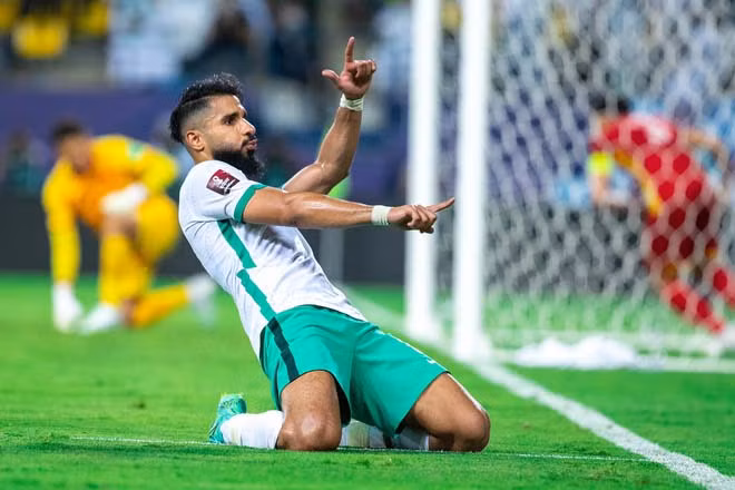 Saudi Arabia đã khẳng định được đẳng cấp của đội bóng hàng đầu châu Á. Ảnh: Liên đoàn bóng đá Saudi Arabia