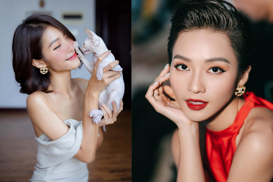 Khả Ngân cho biết tình trạng sức khỏe đã ổn định. Ảnh: FBNV