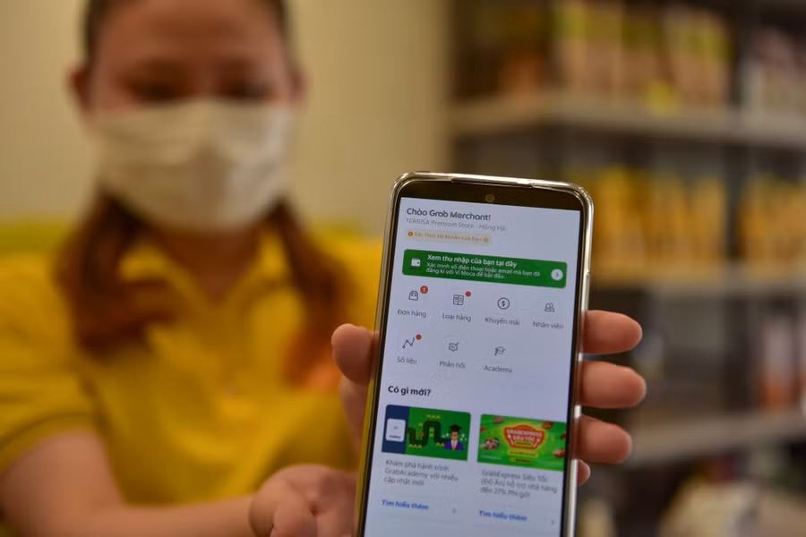 GrabMart hiện là nền tảng kinh doanh trực tuyến tin cậy của các đối tác bán lẻ uy tín. Ảnh: Grab