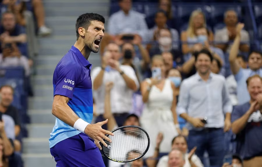 Djokovic lần thứ 9 vào chung kết US Open. (Nguồn: Getty Images) Djokovic lần thứ 9 vào chung kết US Open. (Nguồn: Getty Images)