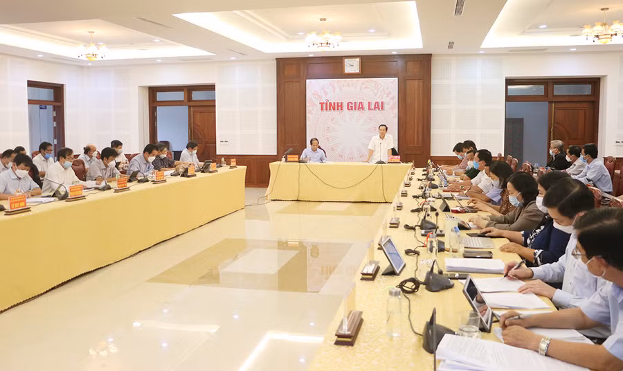 Quang cảnh hội nghị. Ảnh: Quang Tấn