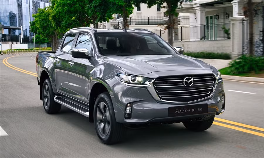 Ngoại hình mới của mẫu xe bán tải Mazda BT-50. Ảnh: THACO 