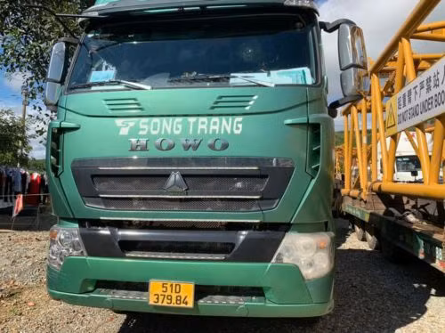 Phương tiện vận chuyển vi phạm. Ảnh: Công an cung cấp