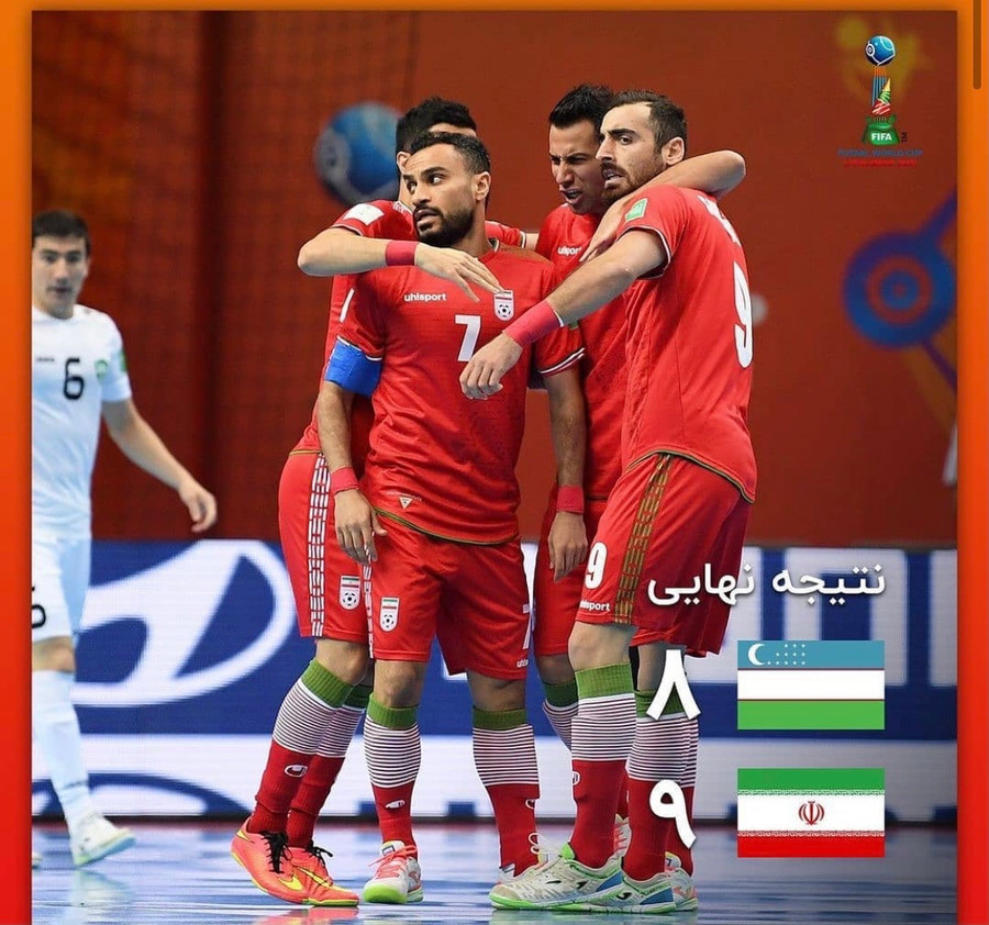 Tuyển futsal Iran giữ ngôi đầu châu Á. Ảnh: IFF
