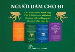Bộ sách “Người dám cho đi” gồm 4 cuốn của tác giả Bob Burg và John David Mann do NXB Trẻ ấn hành.