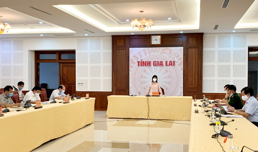  Quang cảnh cuộc họp. Ảnh: Như Nguyện