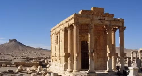 Đền Baal Shamin. Ảnh: BBC